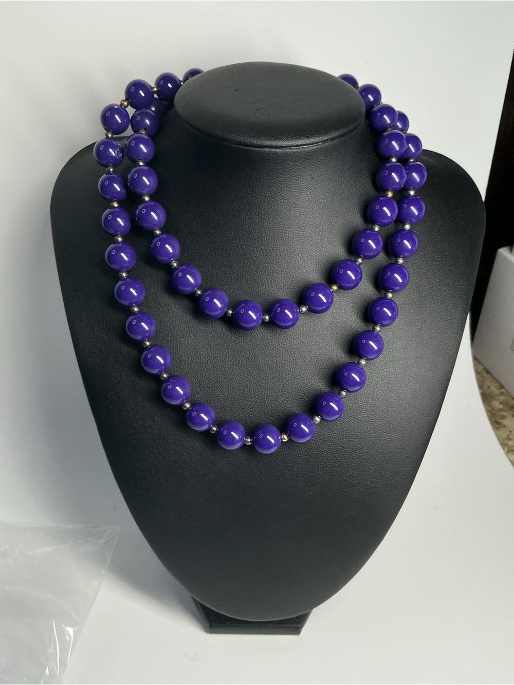 Purple Beaded Necklace - Women Jewelry